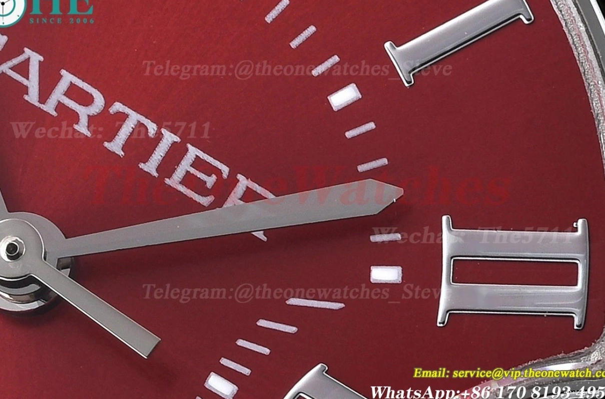 NH05 SS 33mm Dial GDF Bleu Ballon SS Red De Cartier 1207